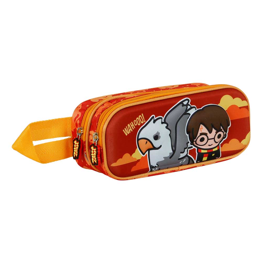 Harry Potter - Federmäppchen - Chibi Harry Potter mit Seidenschnabel