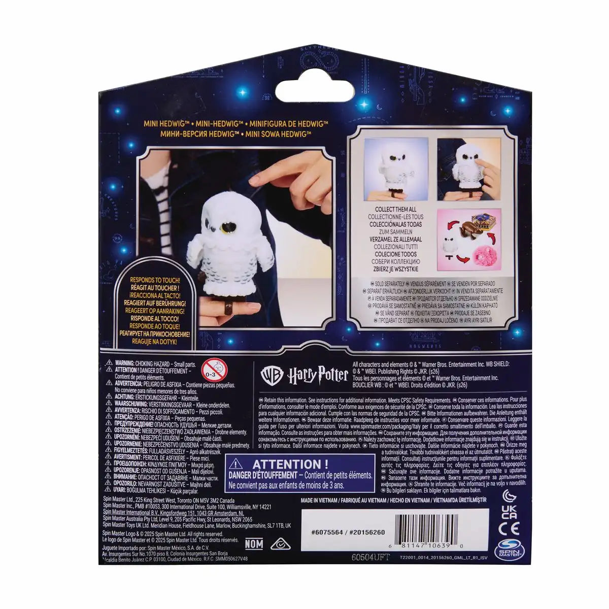 Harry Potter - Interaktive Mini Eule Hedwig