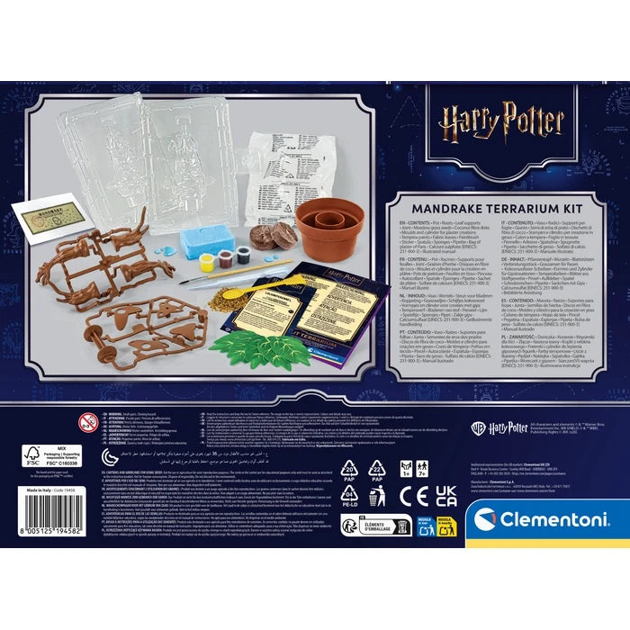 Harry Potter - Experimentierset - Alraune (Mandrake) Terrarium