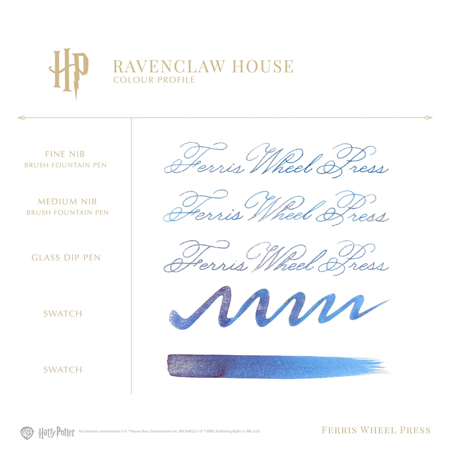 Harry Potter - Tinte 38ml (Ferris Wheel Press) - Ravenclaw
