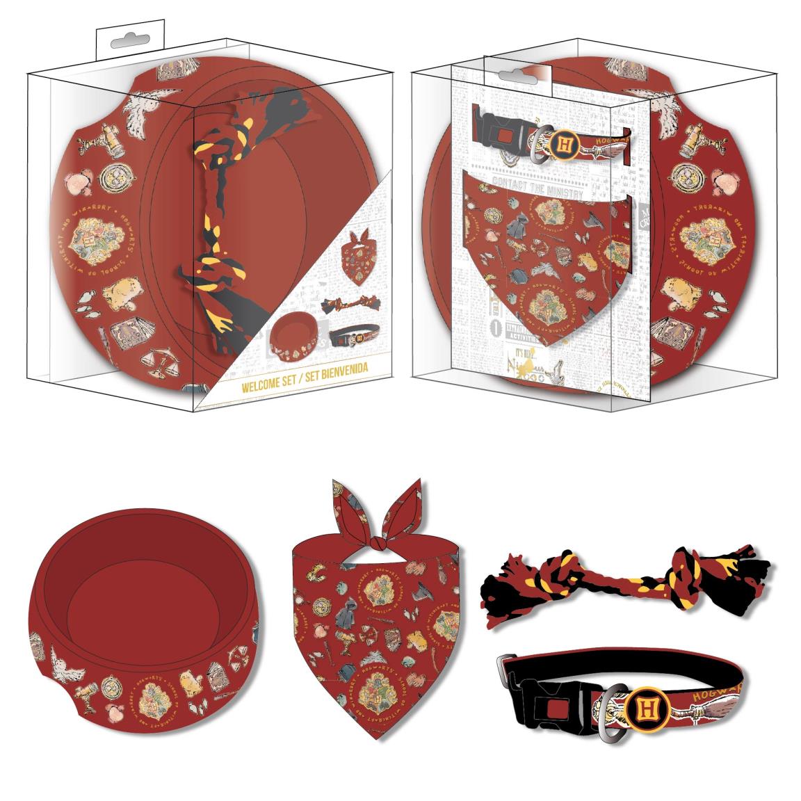 Harry Potter - Hundenapf + Halsband Set