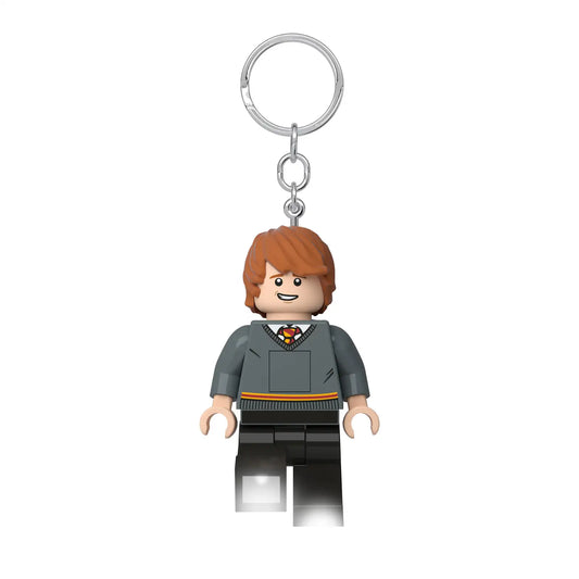 Harry Potter - LEGO® - Ron Weasley Schlüsselanhänger mit Taschenlampe