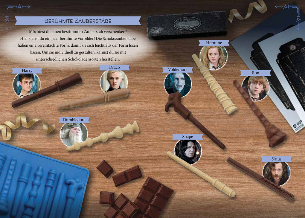 Harry Potter - Schokozauberstab-Set