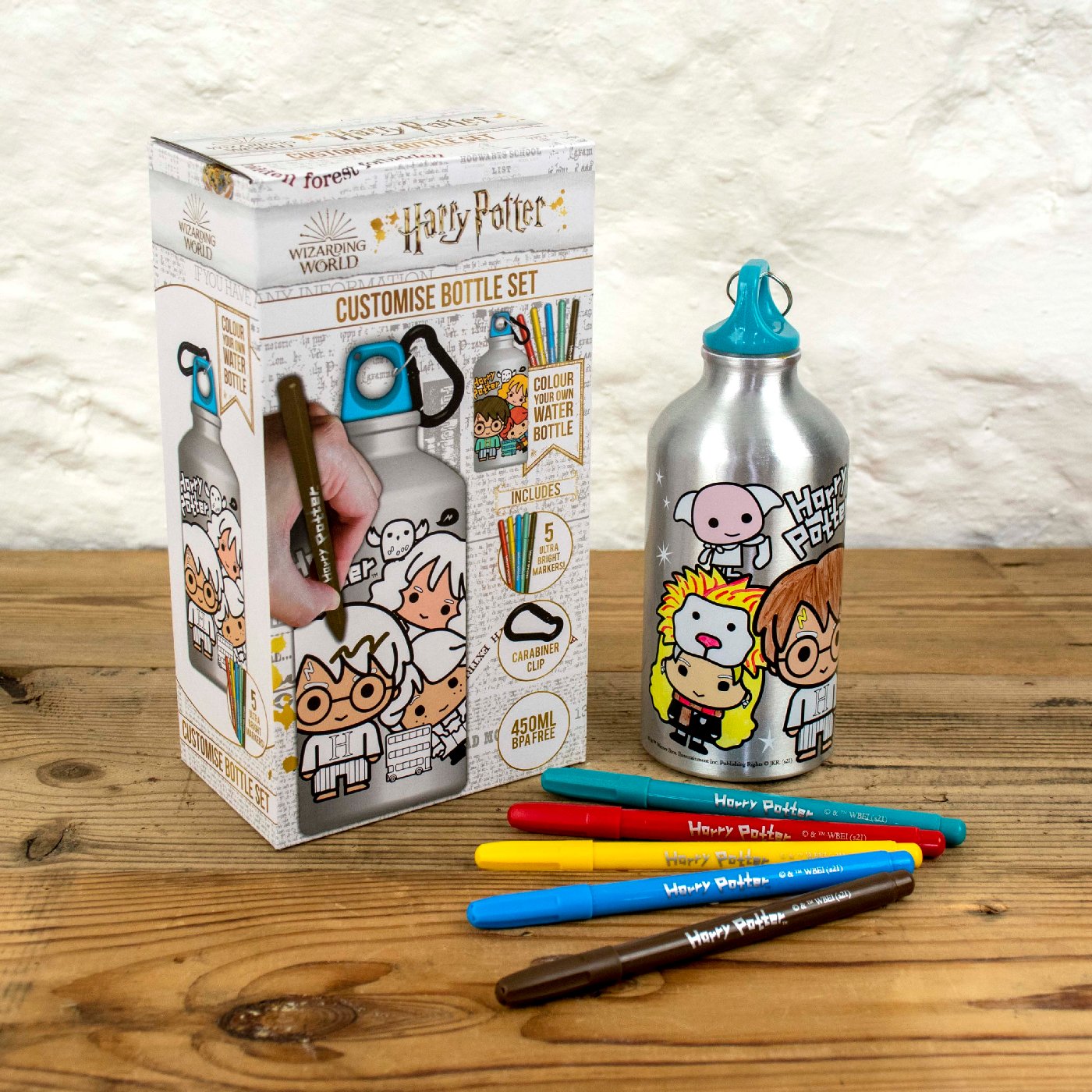 Harry Potter - Wasserflasche - Individuelles Flaschenset