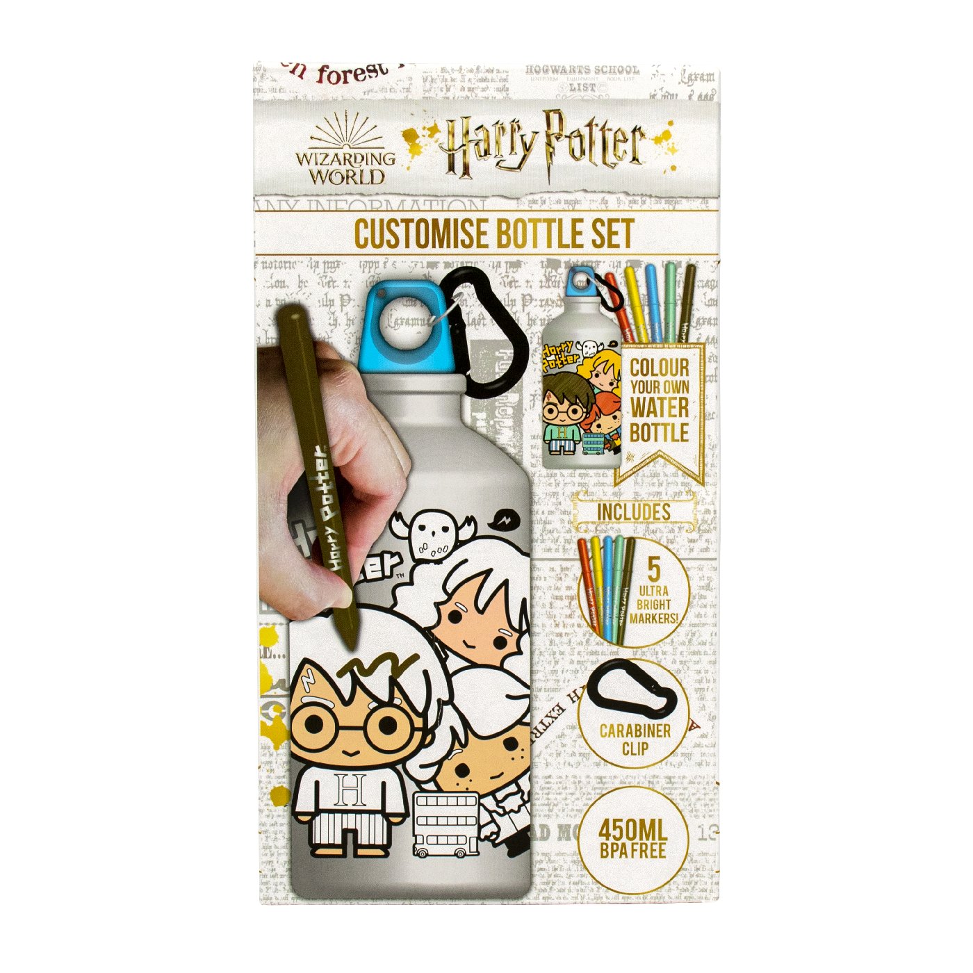 Harry Potter - Wasserflasche - Individuelles Flaschenset