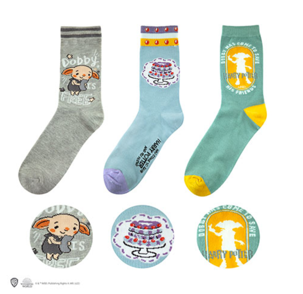 Harry Potter - Socken 3er-Pack - Dobby