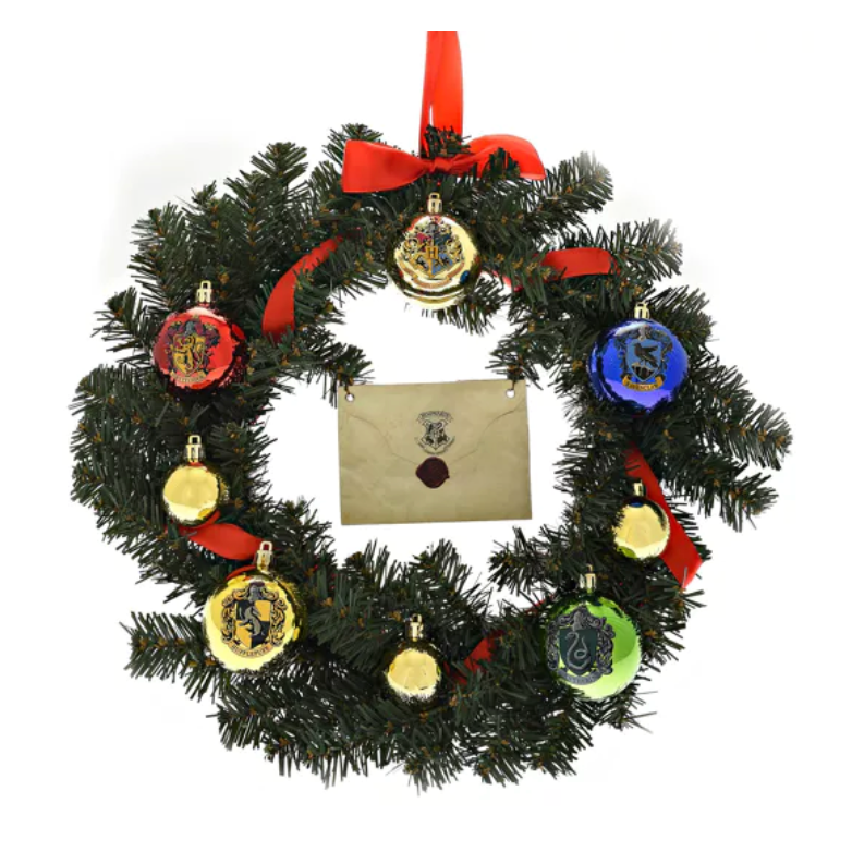 Harry Potter - Weihnachtskranz - Hogwarts Aufnahmebrief