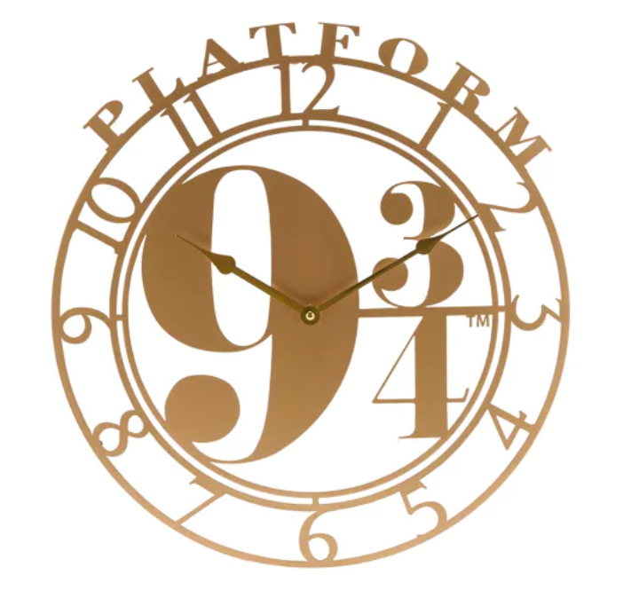 Harry Potter - Wanduhr - Platform 9 ¾