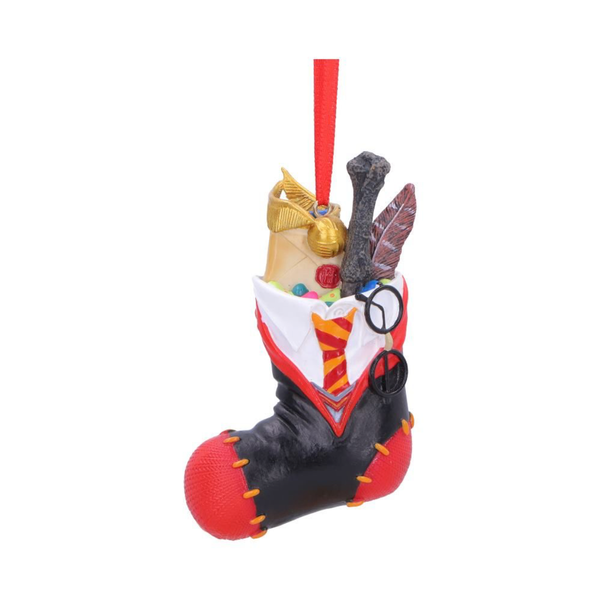 Harry Potter - Weihnachtsbaumanhänger - Gryffindor Uniform Strumpf