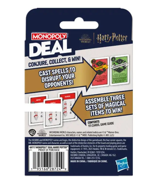 Harry Potter - Monopoly - Deal Kartenspiel