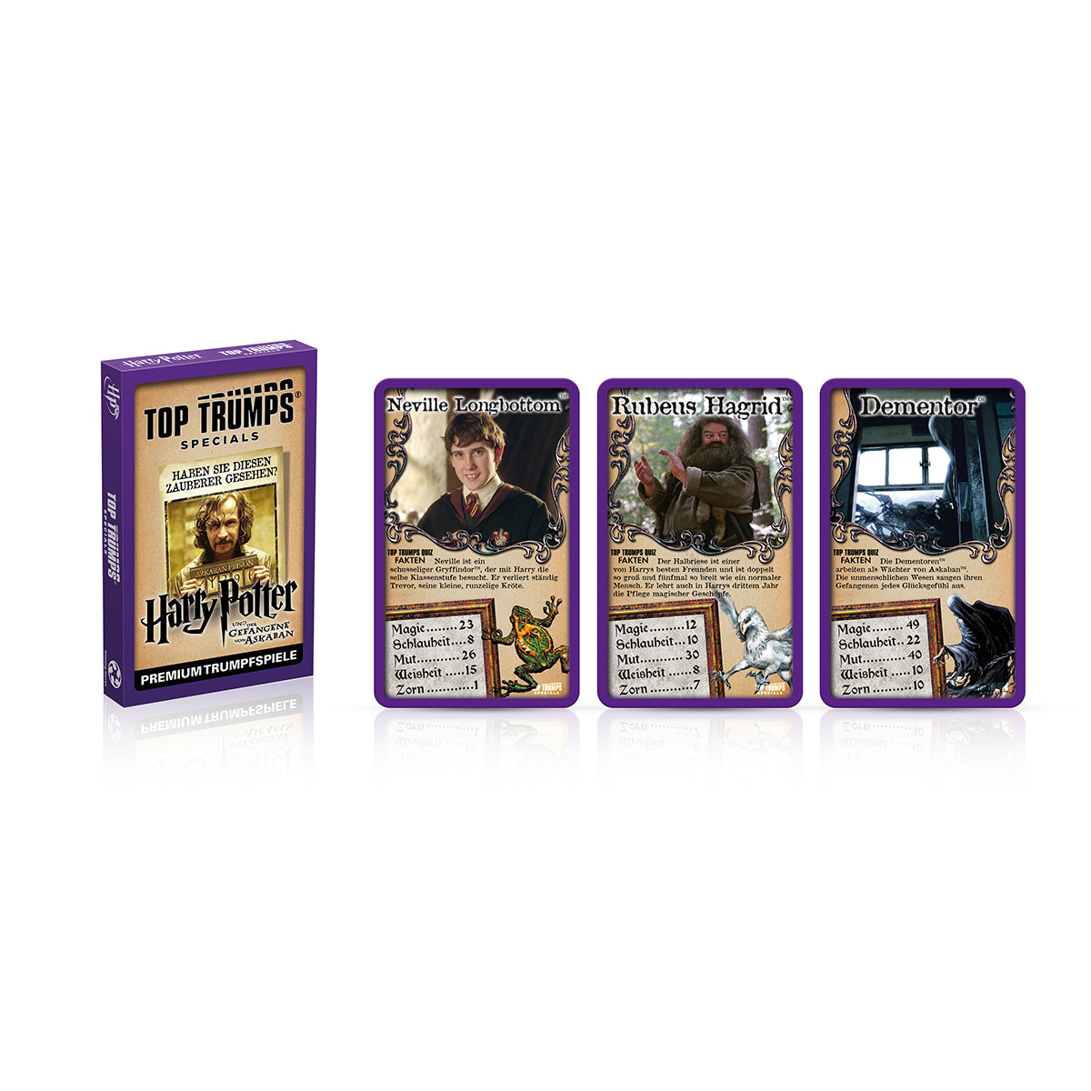 Harry Potter - Battle Mat inkl. drei Top Trumps
