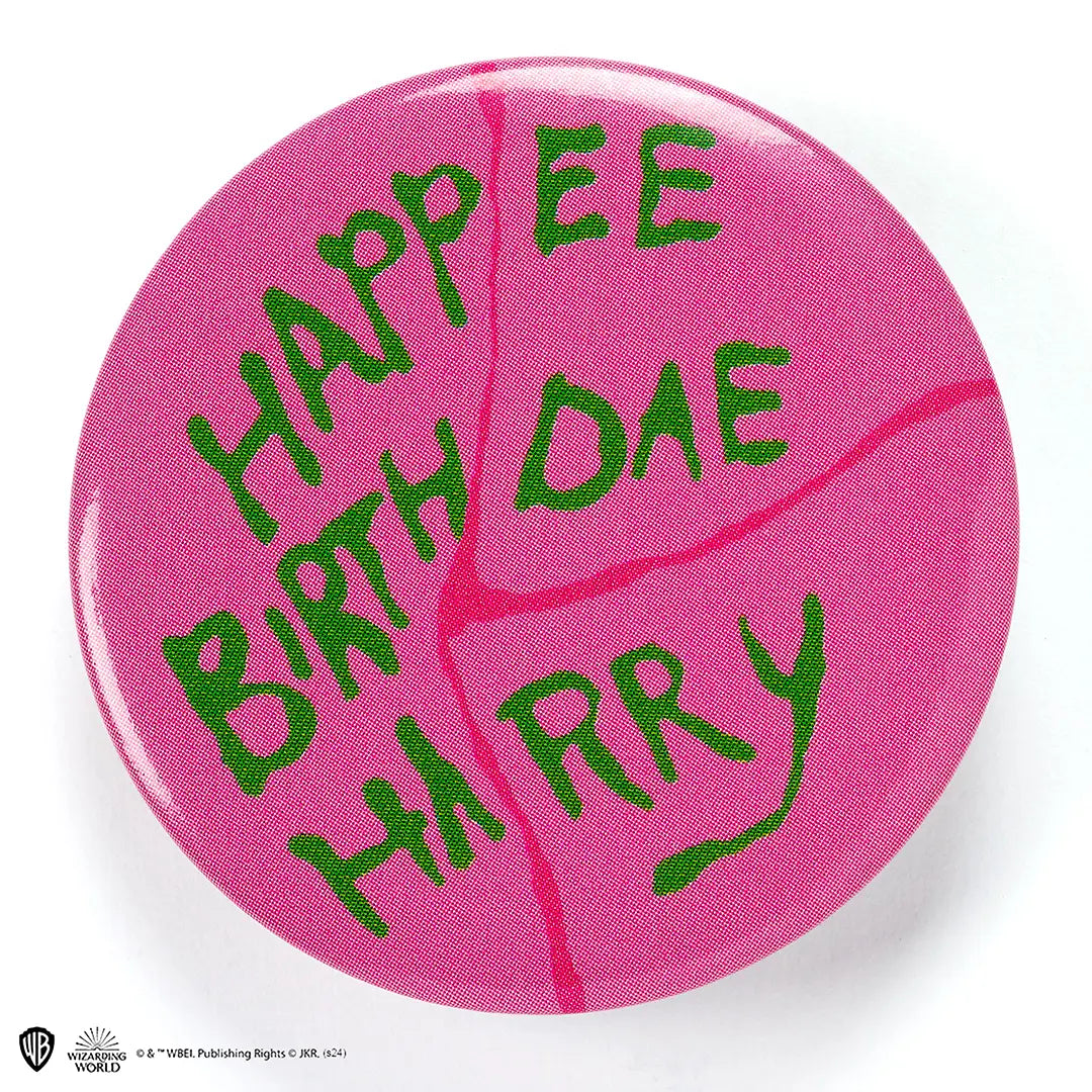 Harry Potter - Button - Happee Birthdae-Kuchen