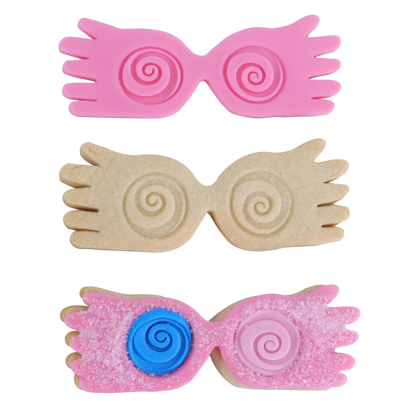 Harry Potter - Ausstech-Form - Luna Lovegoods Brille