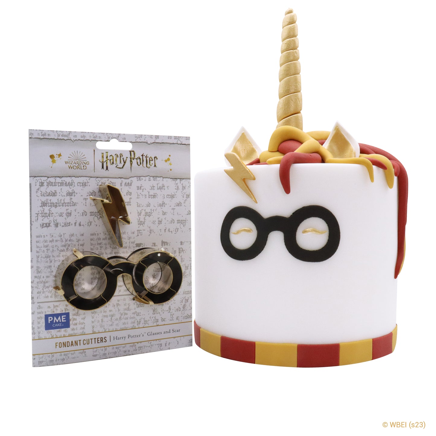 Harry Potter - Ausstech-Form - Harrys Brille & Narbe 2er-Set
