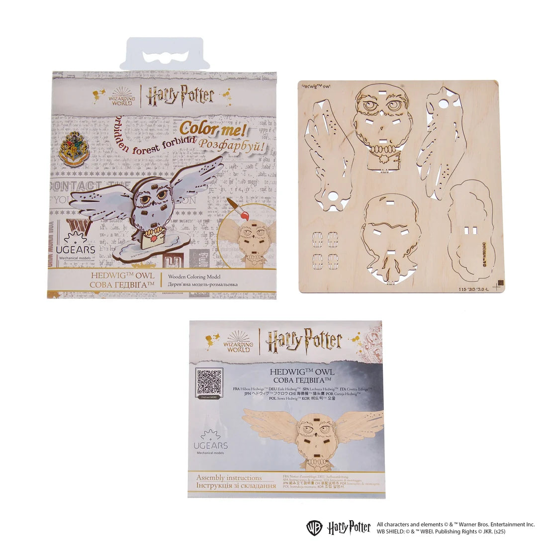 Harry Potter- UGEARS Modellbausatz - Hedwig