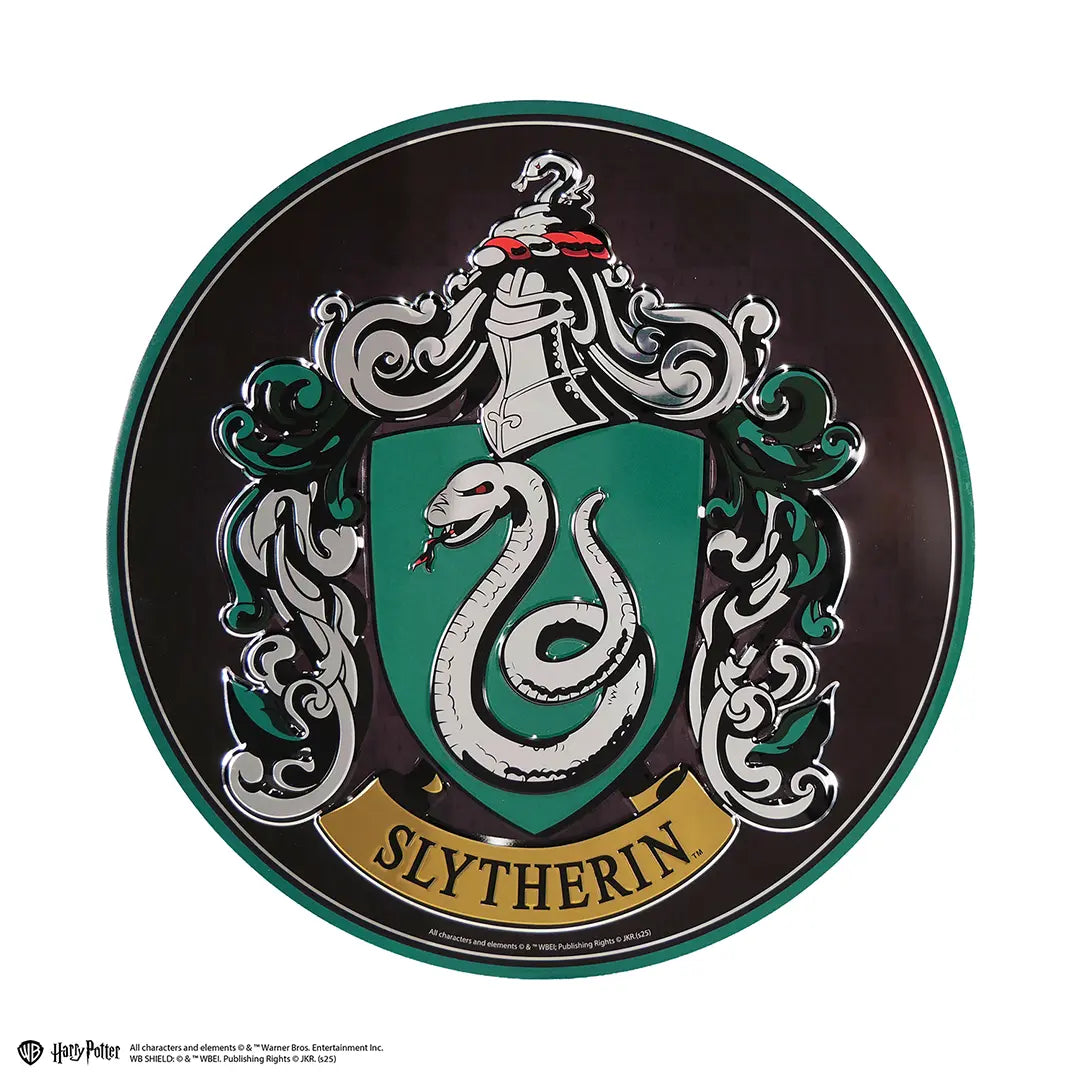 Harry Potter - Blechschild rund - Slytherin