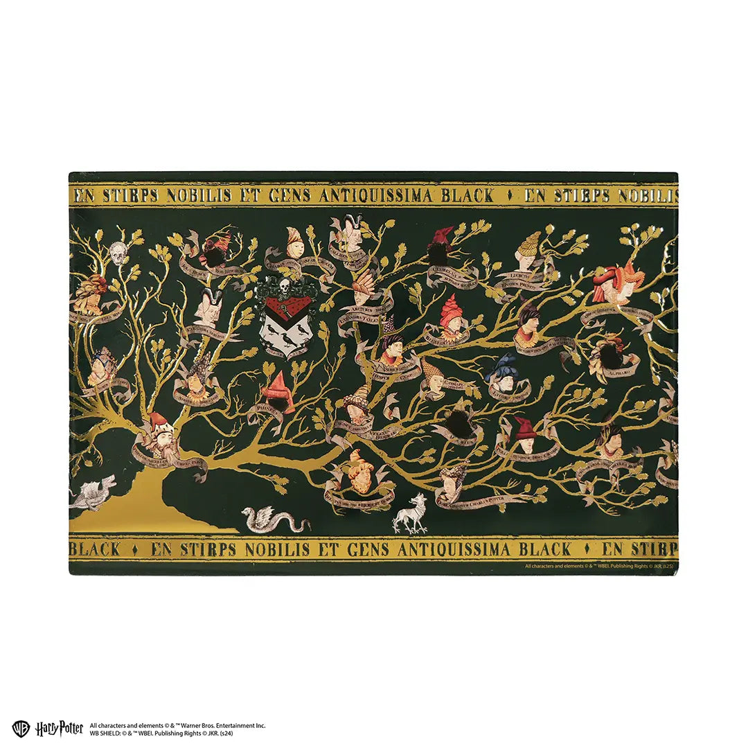 Harry Potter - Blechschild - Familie Black Stammbaum