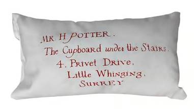 Harry Potter - Dekokissen - Hogwarts Brief