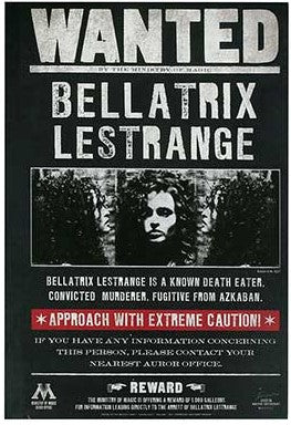 Harry Potter - Notizbuch - Bellatrix Lestrange