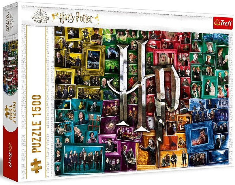 Harry Potter - Puzzle - Charaktere in Bilderahmen (1500 Teile)
