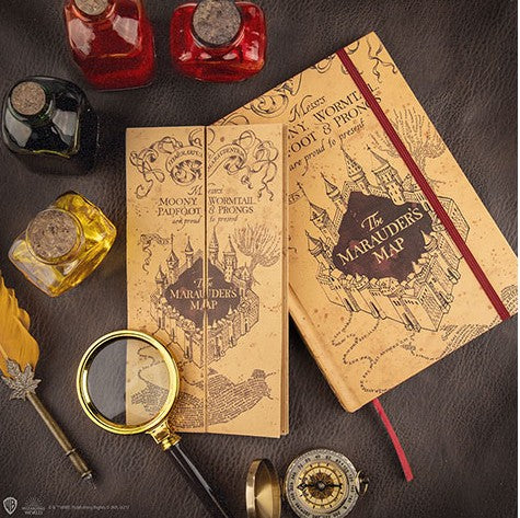 Harry Potter - Notizbuch - Karte des Rumtreibers