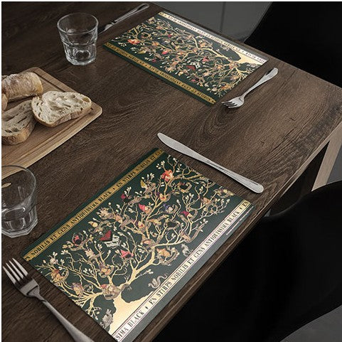 Harry Potter - 4 Tischsets - Familie Black Tapete