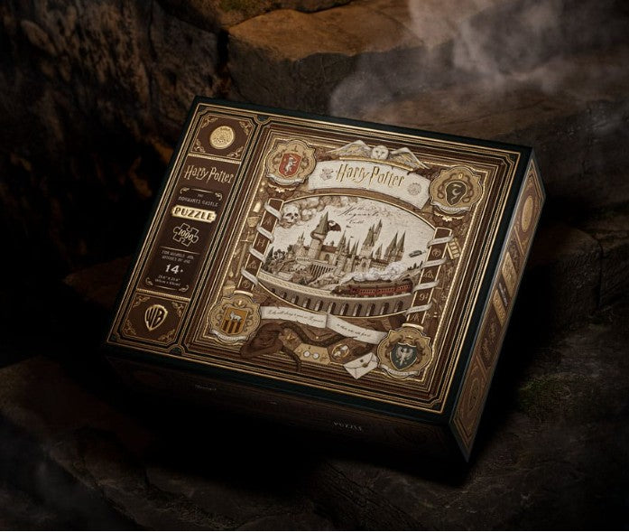 Harry Potter - Puzzle - Hogwarts - Multi-Dimensionales Puzzle (1000 Teile)