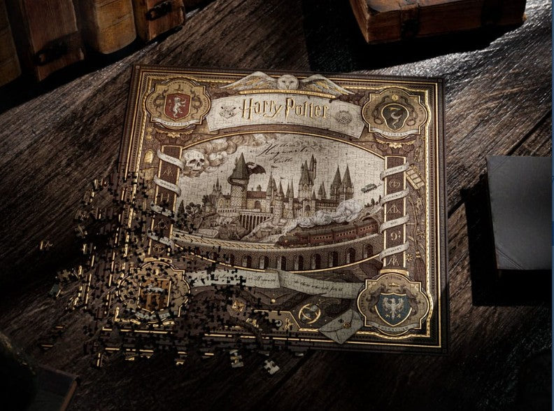 Harry Potter - Puzzle - Hogwarts - Multi-Dimensionales Puzzle (1000 Teile)