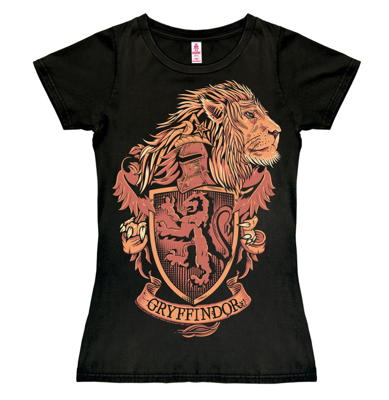 Harry Potter - Girlie T-Shirt - Gryffindor Löwe