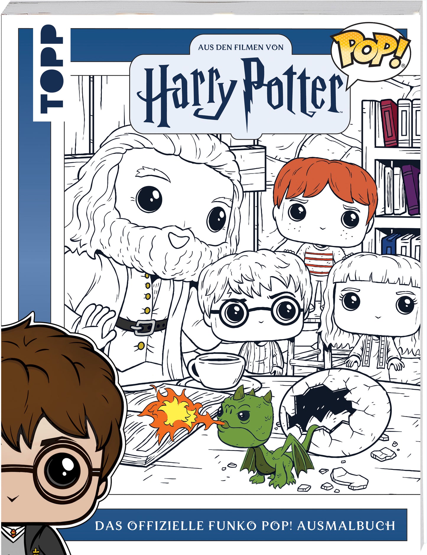 Harry Potter - Das offizielle Funko Pop! Ausmalbuch