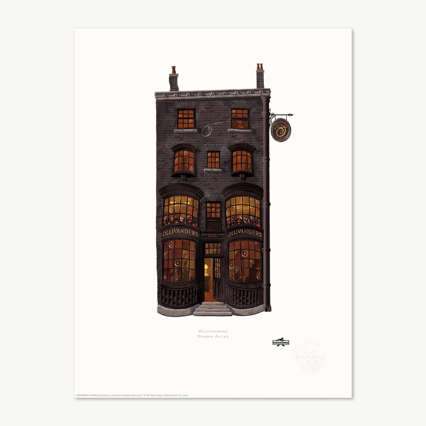 Harry Potter - Kunstdruck - Spellbinding Shops: Ollivanders