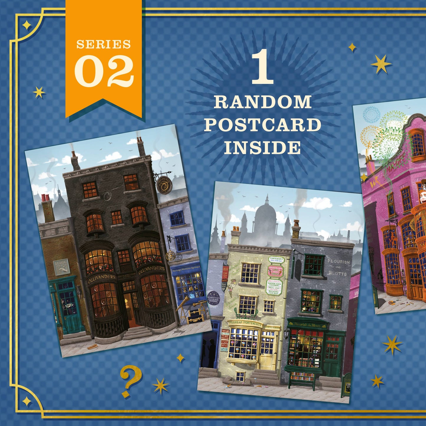 Harry Potter - Mystery Postkarte - Spellbinding Shops: Winkelgasse (Series 02)