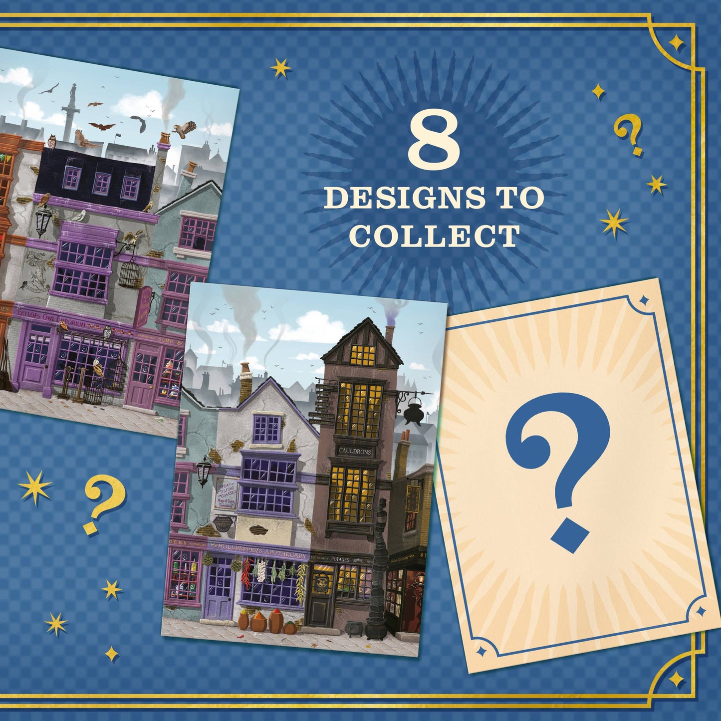 Harry Potter - Mystery Postkarte - Spellbinding Shops: Winkelgasse (Series 02)