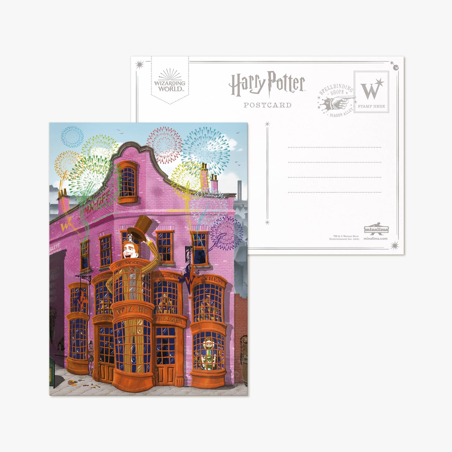 Harry Potter - Mystery Postkarte - Spellbinding Shops: Winkelgasse (Series 02)