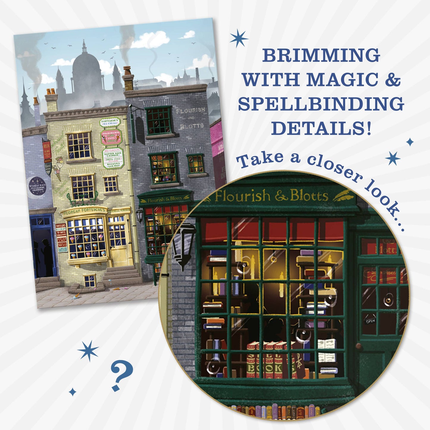 Harry Potter - Mystery Postkarte - Spellbinding Shops: Winkelgasse (Series 02)