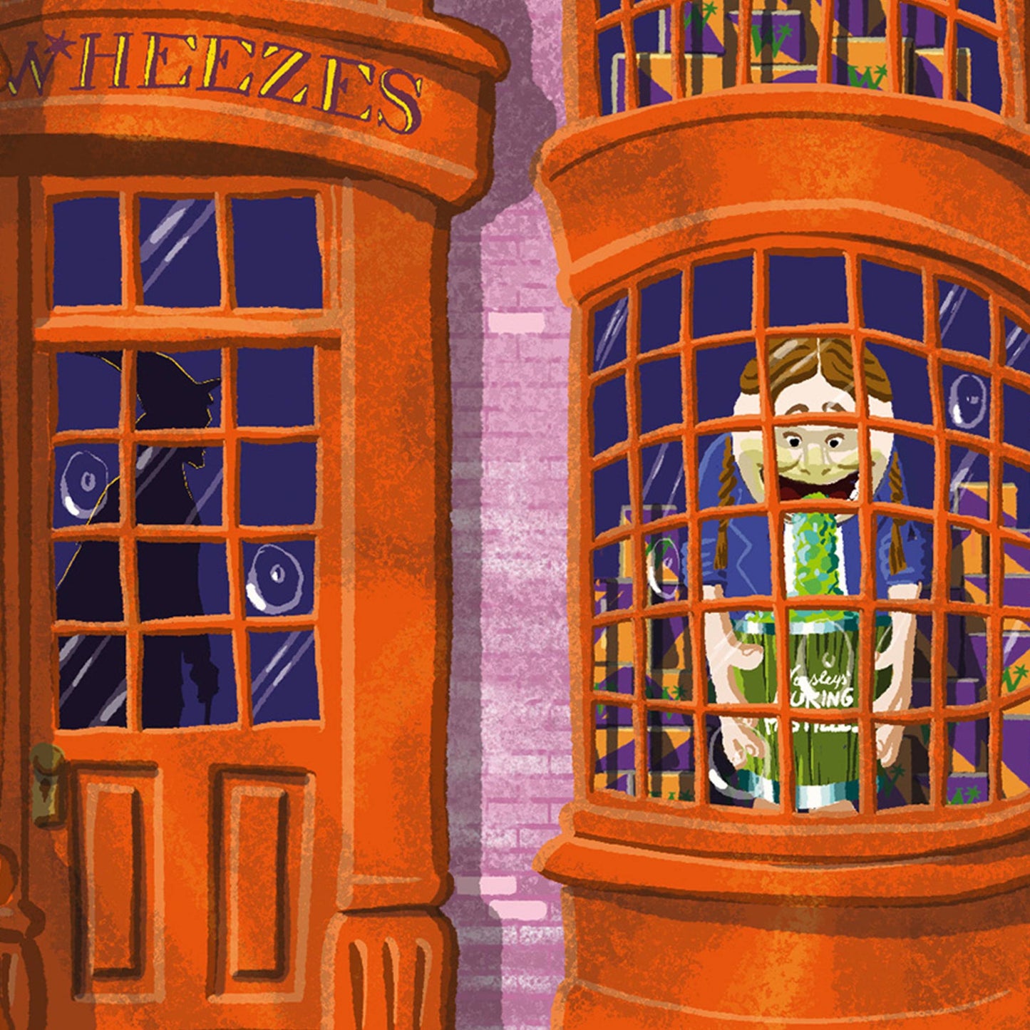 Harry Potter - Kunstdruck - Spellbinding Shops: Weasleys´ Wizard Wheezes