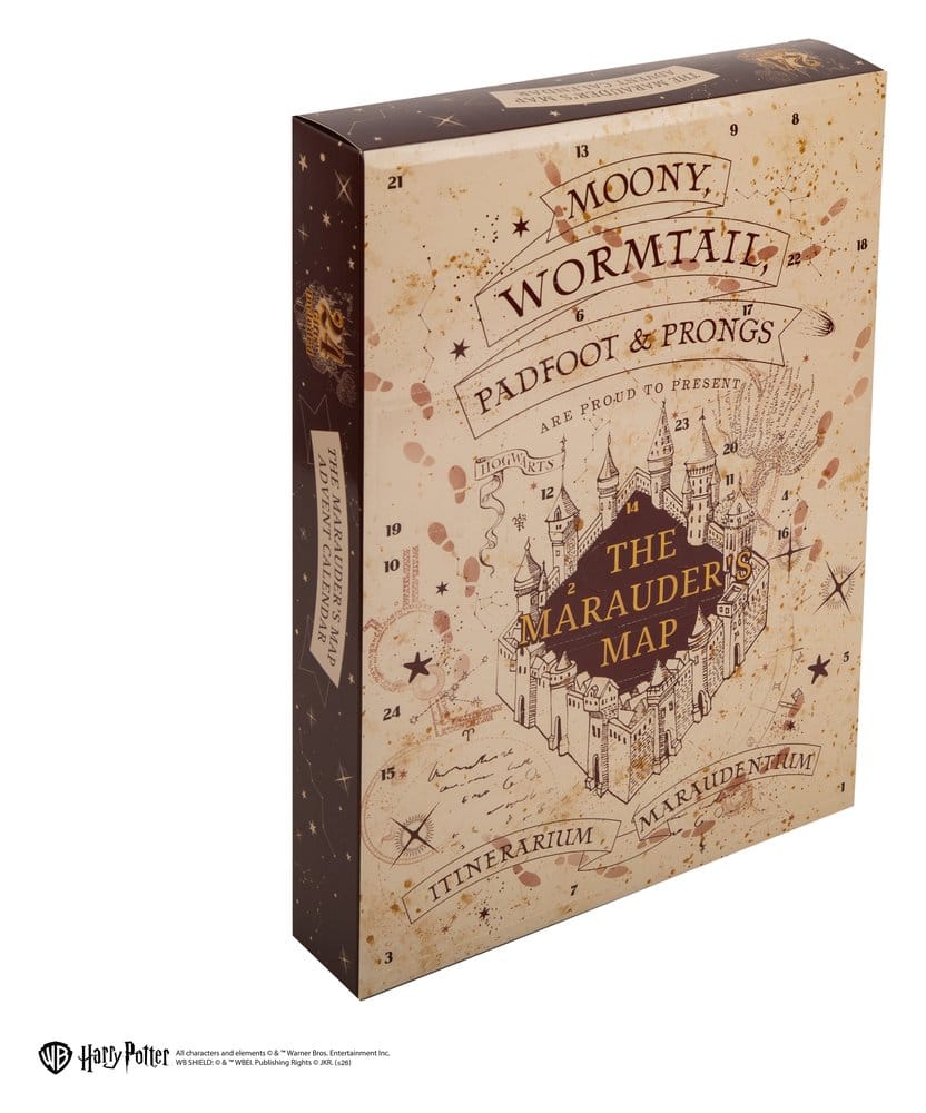 Harry Potter - Adventskalender 2026 - Karte des Rumtreibers