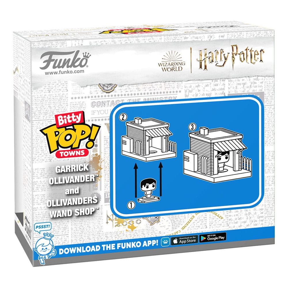 Harry Potter - Garrick Ollivander & Shop - Bitty Pop! Towns