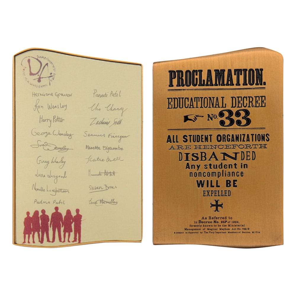 Harry Potter - Dumbledore`s Armee Metallbarren - Limited Edition