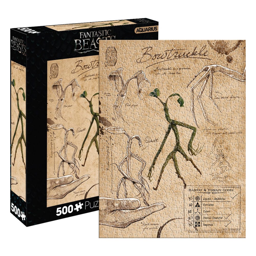 Phantastische Tierwesen - Puzzle - Bowtruckle (500 Teile)