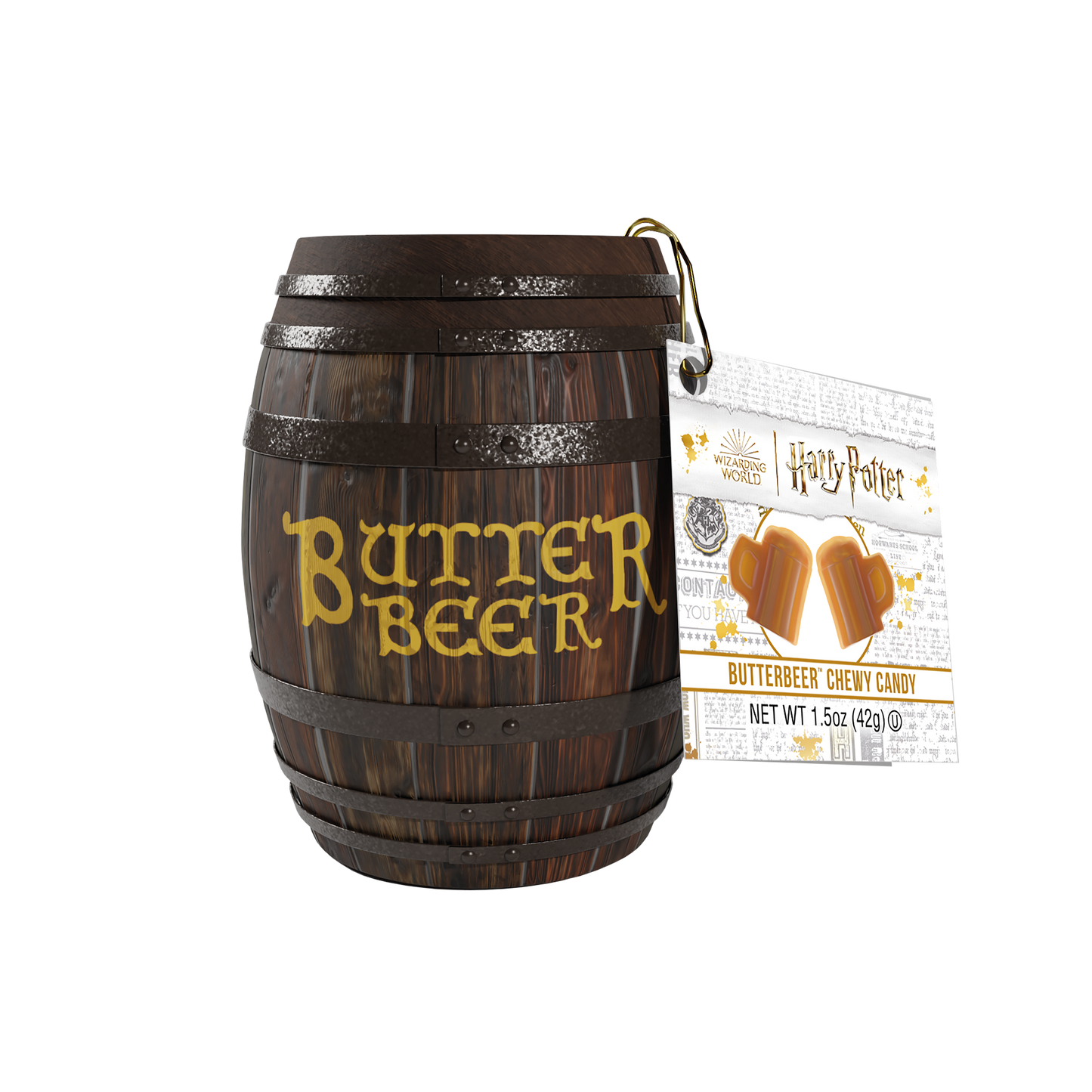 Harry Potter - Butterbeer Blechdose gefüllt mit Chewy Candy (42g)