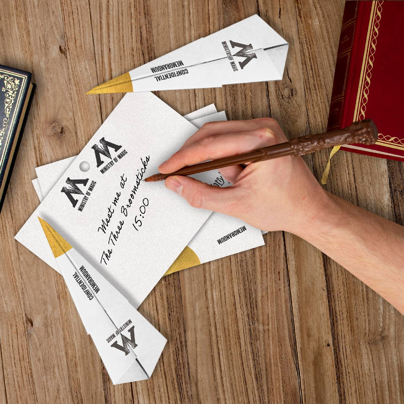 Harry Potter - Interdepartmental Memo & Wand Pen Set