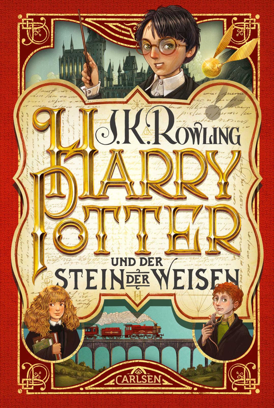 Harry Potter - Band 1 - Harry Potter und der Stein der Weisen - Hardcover