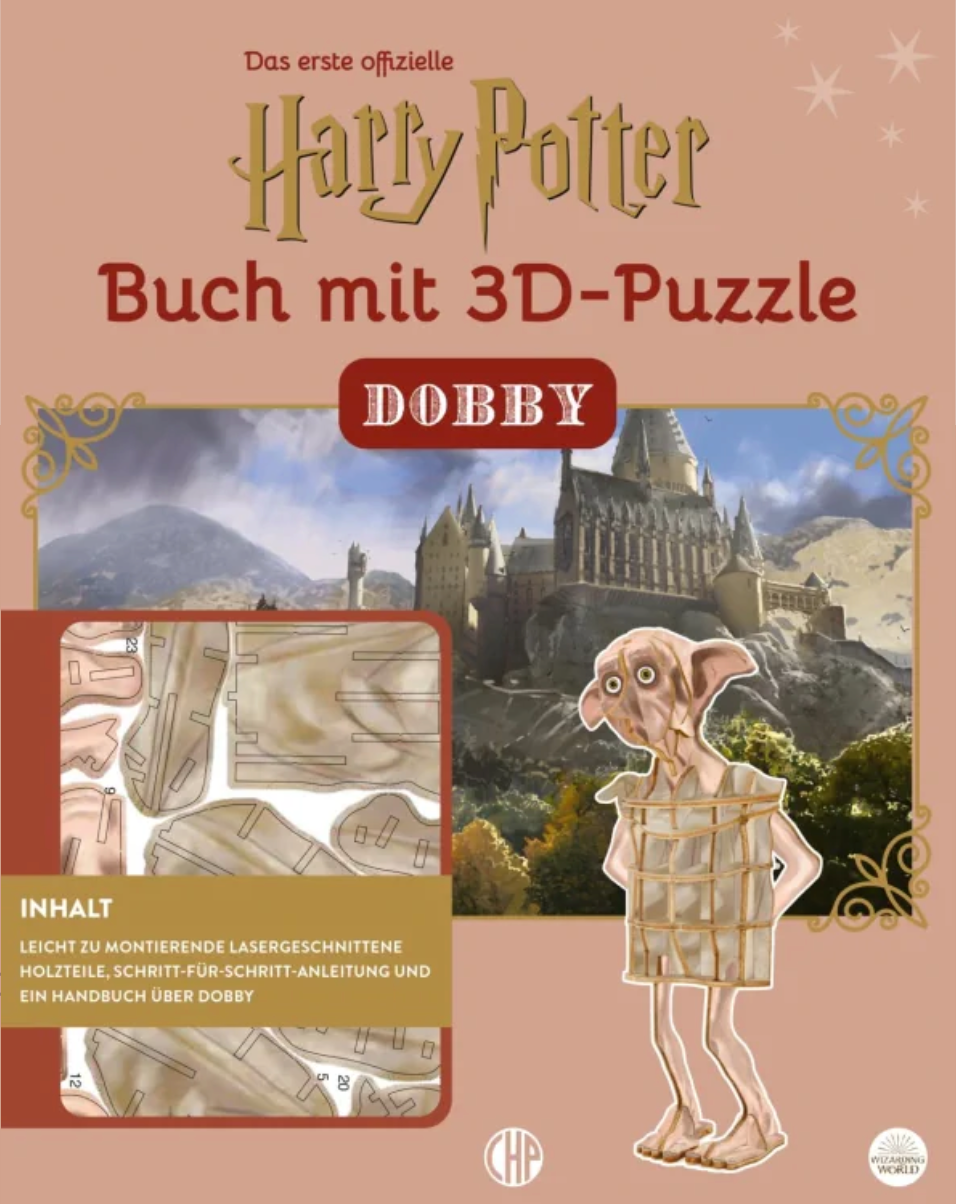 Harry Potter - Buch mit 3D Puzzle - Dobby