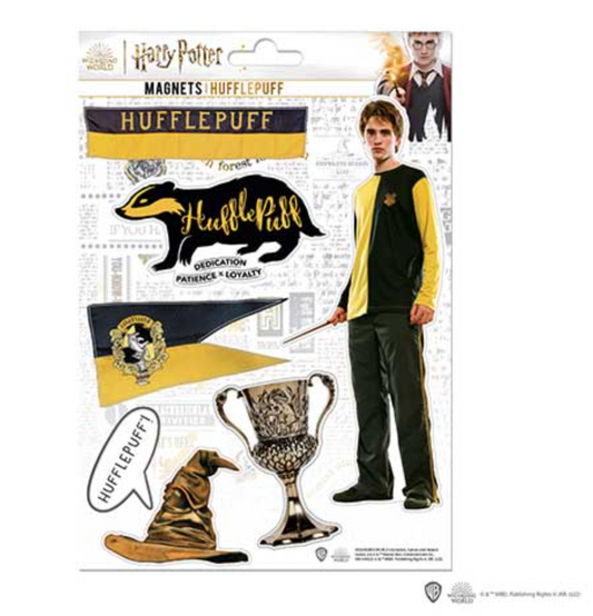Harry Potter - Schaumstoff-Magnet Set - Hufflepuff