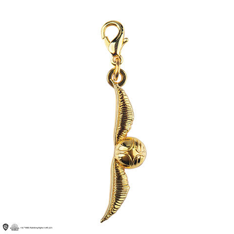 Harry Potter - Charm Clip-On Anhänger - Goldener Schnatz