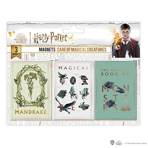 Harry Potter - Magnet Set - Pflege magischer Geschöpfe