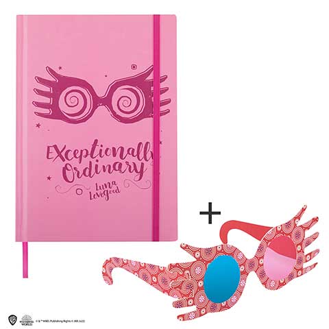 Harry Potter - Notizbuch - Luna Lovegood inkl. Lesezeichen