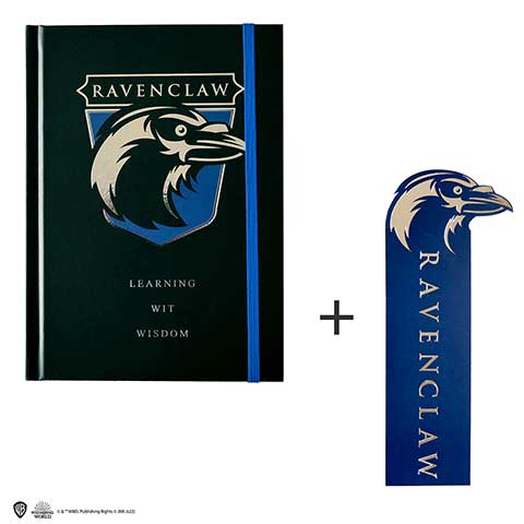 Harry Potter - Notizbuch - Ravenclaw inkl. Lesezeichen