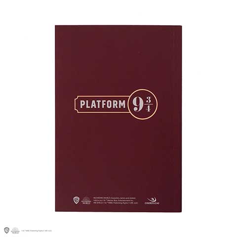 Harry Potter - Notizbuch - Platform 9 3/4